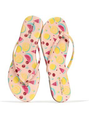 Women's Fruit Footwear Foam Insole Durable Non-slip Beach Essentials Flip Flops